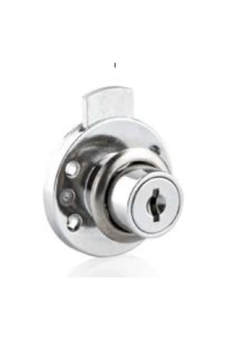 Canex Yuvarlak Çekmece Kilidi 19 Mm