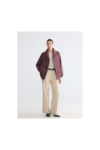 LC Waikiki Alıta Cıty Farkıyla Lcw Grace Bordo Ceket Yaka Kadın Şişme Mont Bordo - 931215854 Bordo