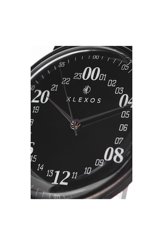 Klexos 24 Saat Kadranlı Kol Saati | Dream Altamira Black