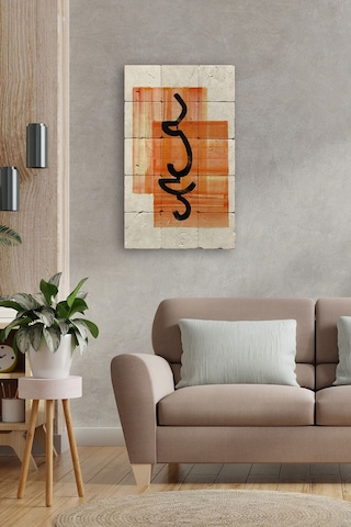 Taş Tablo - Modern Duvar Dekoru 30x50cm