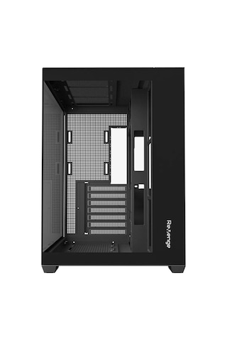 Revenge Supernova x7 ARGB Fanlı ATX Temperli Cam Panel Akvaryum Kumandalı Gaming Bilgisayar Kasası Siyah