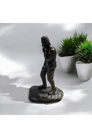 Atatürk Büstü - Bronz Görünümlü - Özel Tasarım Atatürk Biblosu