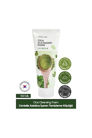 Lebelage Cica İçeren Yatıştırıcı Temizleme Köpüğü Lebelage Cica Cleansing Foam