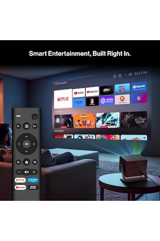 Bladecine Cube 600 - 600 Isolümen, 2xhdmı Max. 200" Siyah Projeksiyon