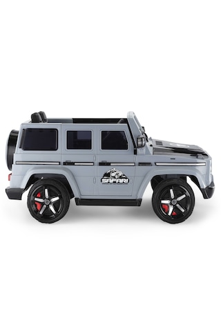 Baby2go 2695 Safari Akülü Araba 12 Volt / Gri Gri