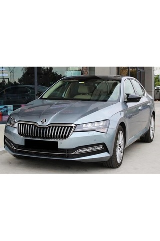 Skoda SuperB B6 Batman Yarasa Ayna Kapağı Piano Black / 2008-2015