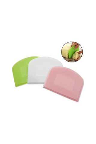 Trendooze Gaojunshop01 Yeşil 5li Pratik Pişirme Spatulası Kremalı Hamurlu Yağlı Yüzeyler İçin Kolay Temizlenir Yeşil Yeşil