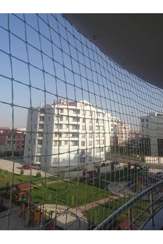 6mm Balkon Güvenlik Filesi 2x2,5 mt Çoçuk Güvenlik Filesi 10x10 c