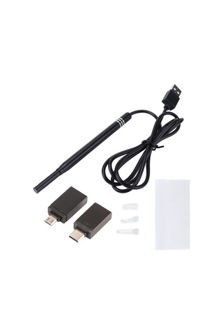 Aubyhe An108 5.5mm Görünümlü Endoskop Kamera - Yüksek Kaliteli Görüntü, Led Işık, Taşınabilir, 3'ü Bir Arada Fonksiyonlu Kulak Bakımı Aleti