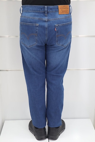Denim Cartel Dmctekstil Erkek 981 Koyu Mavi Yüksek Bel Rahat Kesim Boru Paça Jean Pantolon