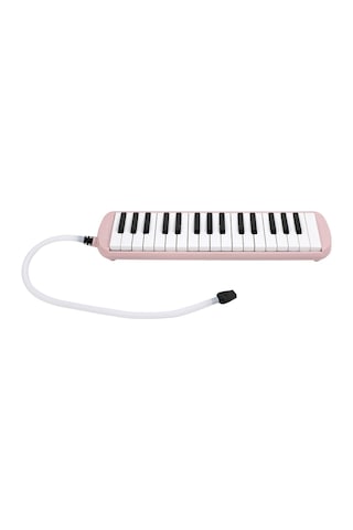 32 Tuşlu Bez Çantalı Açık Pembe Melodika Yedek Ağızlıklı