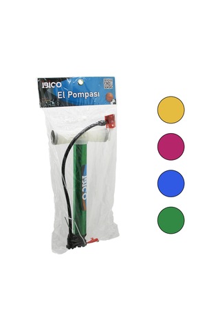 El Pompası 30 Cm Metal Gövdeli - Top, Bisiklet Ve Motor İçin