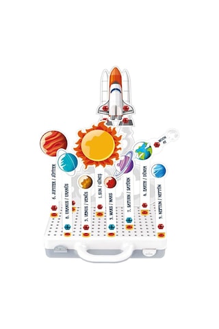 Eğitici Matkap Seti Uzay 3d Stem Creative Yaratıcı Set