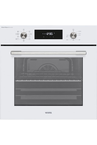 Vestel AF-7841 B - AO-65104 B-DG-T - AD-63330 B Eğik Beyaz Dijital Lezzet Set