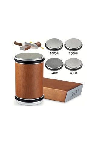 Xuweiwei Siyah Elmas 400 1000 Manyetik Elmas Bıçak Bileyici 15 20 Derece Açı Rulosu Demir Malzeme Şarj Edilmemiş Güç Modu Ahşap İşleme Mutfak Taşlama Sistemi