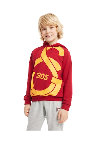 Galatasaray Büyük Logolu Çocuk Sweatshirt C88154 Kırmızı