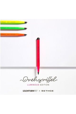 Leuchtturm1917 X Bethge Luminous Edition Drehgriffel No.1 Tükenmez Kalem Luminous Orange 400442 Turuncu