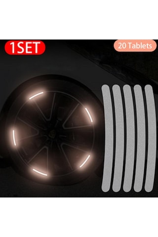 Beyaz Evrensel Araba Yansıtıcı Bant Uyarı Işareti Yansıtıcı Açık Uyarı Şerit Aksesuarları Bmw Için Dış Araba Kapı Çıkartmalar