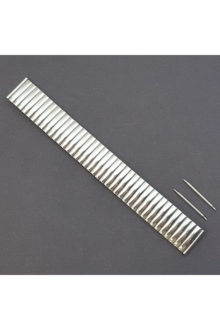 Yaylı Çelik Esnek Metal Saat Kordonu 20 Mm