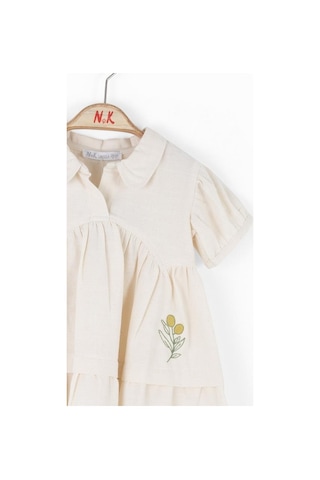 Nk Kids Kız Bebek Marshmallow Elbise Krem