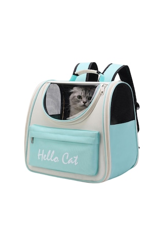 Samdoo Yüksek Kaliteli 40l Kedi Taşıma Çantası, Spor Çantası Stili, Konforlu Ve Havalandırmalı, Mor, 7.5kg'a Kadar Uygun