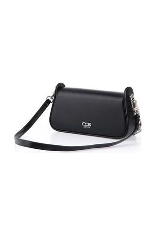 Ççs 17136 - Kadın Askılı Omuz Çantaaı 40g Geo Black Çok Renkli
