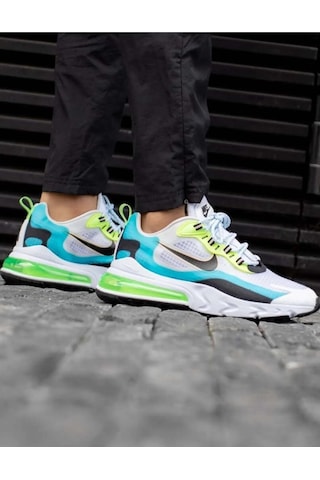 Nike AirMax 270 React Unisex Ayakkabı(1 Numara Büyük Alınbilir) Çok Renkli