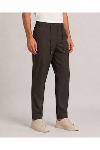 Danger Erkek Beli Lastikli Comfort Fit Pantolon Kahverengi 0170ddngr