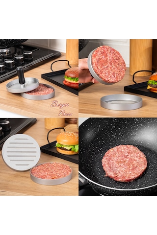 Porsima Yk1579 Alüminyum Hamburger Ve Köfte Presi Şekillendirici