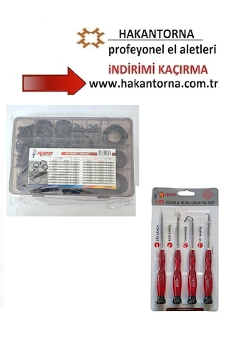 Rico 447 Parça O-ring Seti Yağ Ve Yakıt Conta Seti Oring Cıkarma Seti