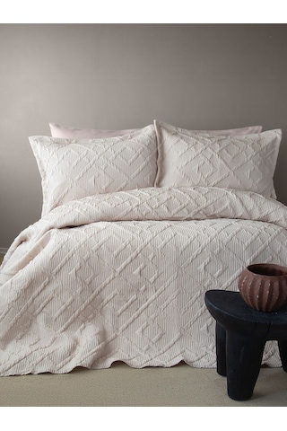 Tek Yatak Örtüsü Tek Kişilik Zen Bej 170x240 Cm