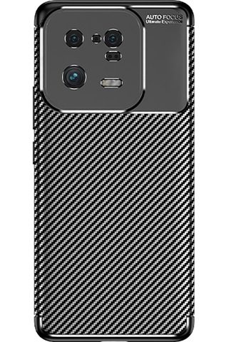 Xiaomi Mi 13 Pro Kılıf Zore Negro Karbon Tasarım Silikon Kılıf