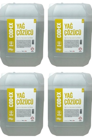 Cod-Ex Yağ Çözücü 4 x 4 KG