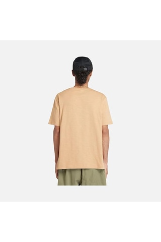 Timberland Graphic Slub Erkek Tişört Tb0a5ufueh31 Şampanya