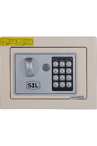Smith&Locke T17EF Elektronik Mini Kasa Krem