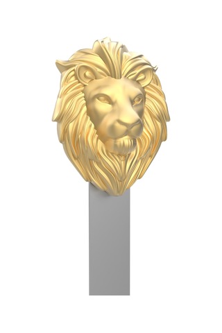 Metalmorphose Aslan Kitap Ayracı