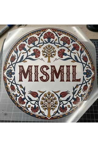 Mismil Ütü İle Uygulanabilen Dtf Tekstil Baskı