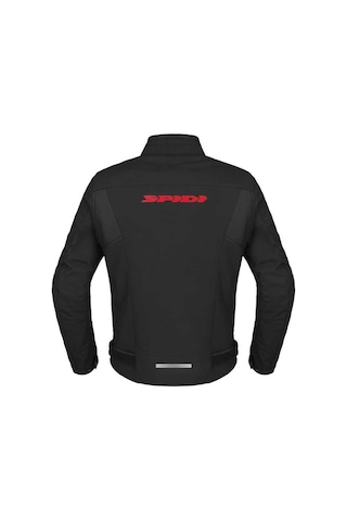 Spıdı Corsa Tex Yazlık Ceket Siyah Kırmızı