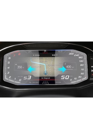 Cupra Formentor 10.25 İnç Ekran Koruyucu Dijital Gösterge