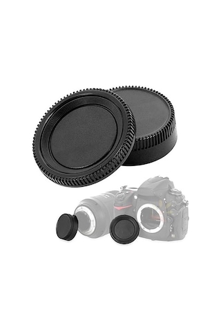 Nikon İçin Body Ve Lens Arka Kapağı