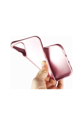 Apple Uyumlu iPhone 12 Kılıf Zore Premier Silikon Kapak Rose Gold