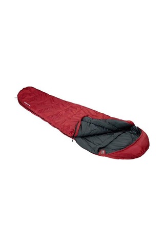 High Peak Tr 300 Sol Fermuarlı -16 C Uyku Tulumu - Kırmızı Çok Renkli