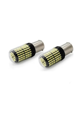 144 Led Tek Duy Oto Led Ampülü Beyaz Güçlü Işık Tak Kullan 2 Adet 144 Led Tek Duy Oto Led Ampülü Beyaz Güçlü Işık Tak Kullan 2 Adet