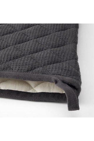 Fırın Eldiveni Siyah 33 Cm Meridyendukkan Keçeli Polyester Sağ-sol El Uyumlu Eldiven Tekli Çok Renkli