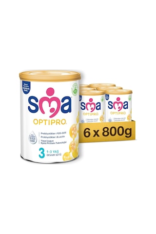 Optipro 3 Devam Sütü 1-3 Yaş, 800 G X 6