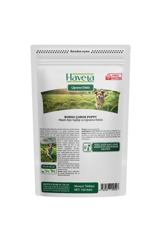 Haveta Burgu Çubuk Puppy 100 Adet