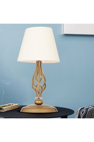 Lupin Beyaz Şapkalı Eskitme Abajur Diğer