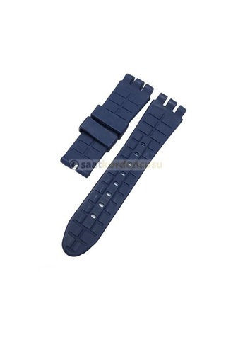 Swatch Yos Model 24mm Lacivert Silikon Saat Kordonu