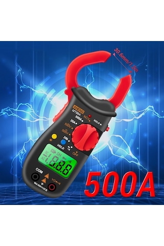 Besthome1 Hallow Metre Lcd Multimetre Siyah Kırmızı Universal, 88a Pen, Ölçüm Aleti