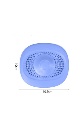 2'li Silikon Lavabo Evye Süzgeci Tıkaç Saç Tutucu Gider Koruyucu Banyo Mutfak 9 cm